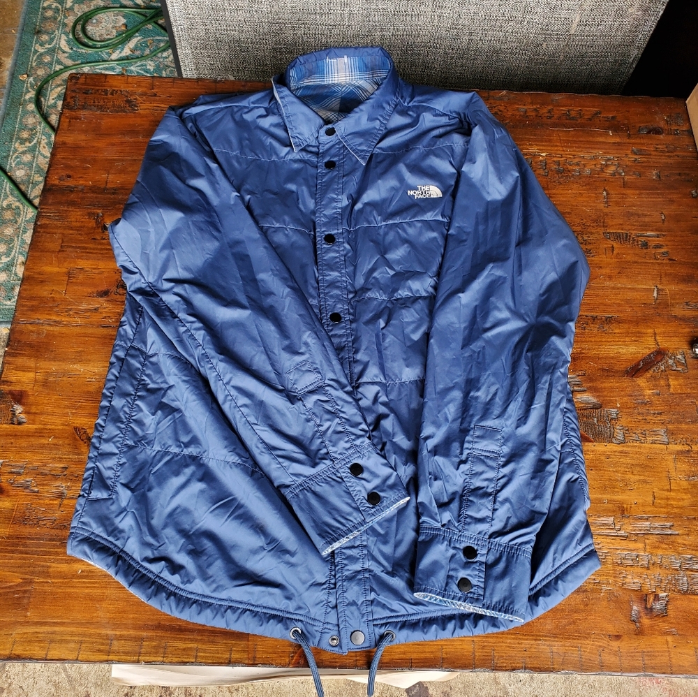 North Face Reversible Flannel Jacket
